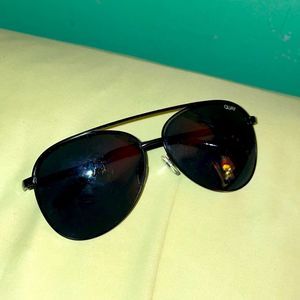 QUAY black aviator sunglasses